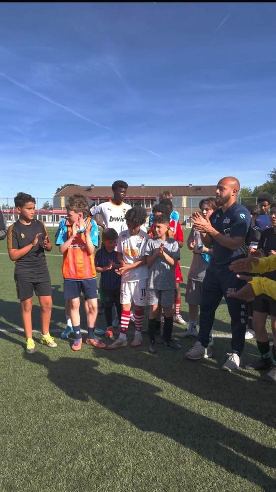 Afsluiting van een training